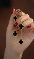 Van Cleef 2-in-1 Reversible Bracelet Elegant Design Perfect for Daily Wear