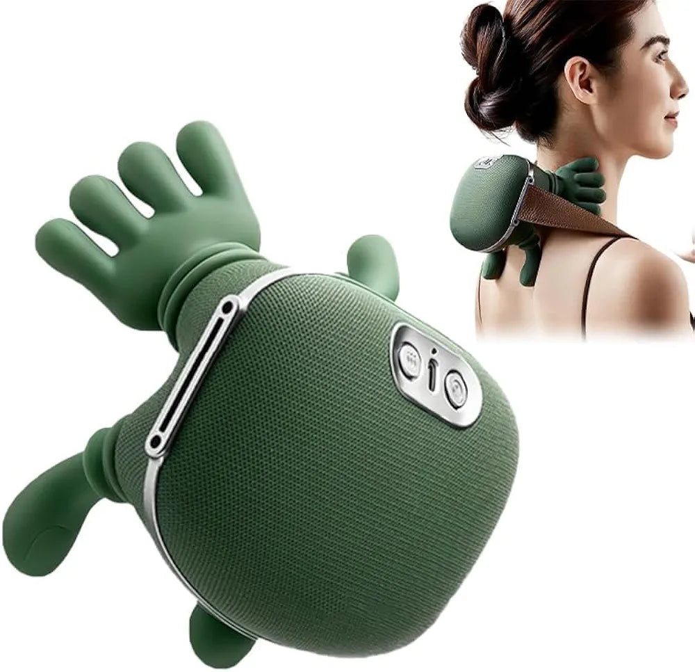 Smart Finger Pressure Neck Massager Electric With Finger Pressure Simulation For Relaxation And Relief