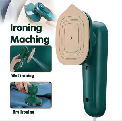 Mini Electric Portable Iron – Wet & Dry Travel Garment Steamer