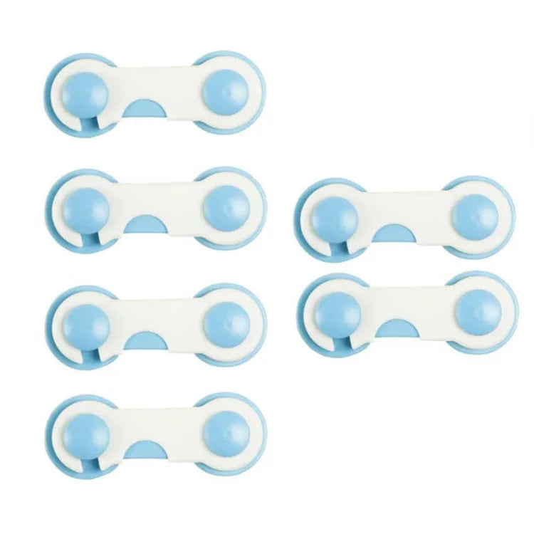 New 1pc Cabinet Door Drawers Refrigerator Locks Protection from Children Baby Safety Plastic Security Lock(random color)