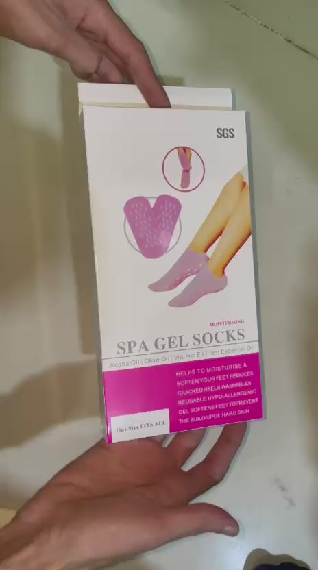 Moisturizing Spa Gel Socks | Silicon Socks For Women | Foot Care Spa Gel Socks