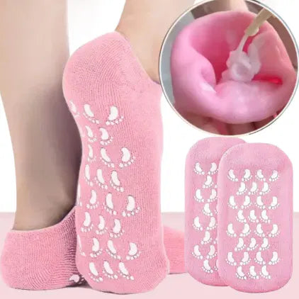 Moisturizing Spa Gel Socks | Silicon Socks For Women | Foot Care Spa Gel Socks